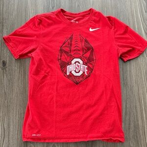 Nike Men's Red Ohio State Graphic Tee
